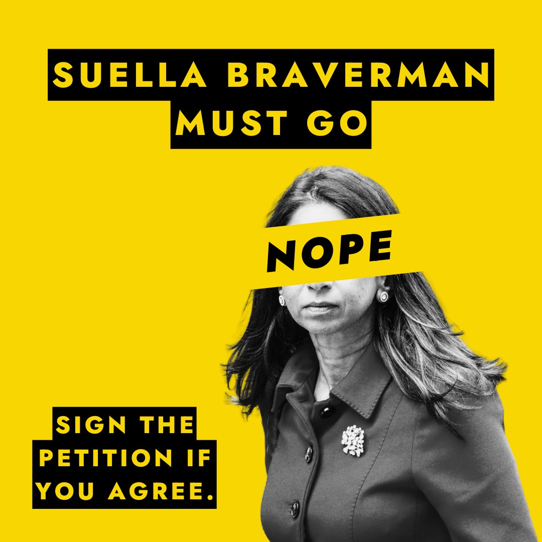 The Home Secretary is using dangerous rhetoric to divide communities. The consequence of this rhetoric was the scenes of far-right disorder we have just witnessed in London.

Tell Rishi Sunak that you won't tolerate this hate.

Add your name now 👇🏼👇👇🏾 secure.hopenothate.org.uk/page/139087/pe…