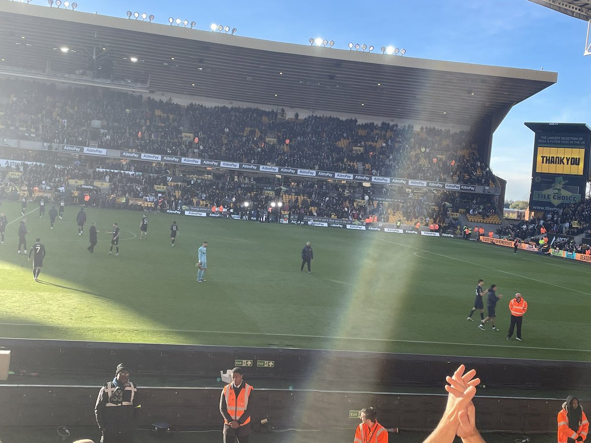 Disappointing to lose 2 goals again in injury time after leading from 3rd minute. Game management poor as minutes ebbed away but @SpursOfficial lose 2-1 to @Wolves MoM @Ben_Davies33 #THFC #Spurs #COYS