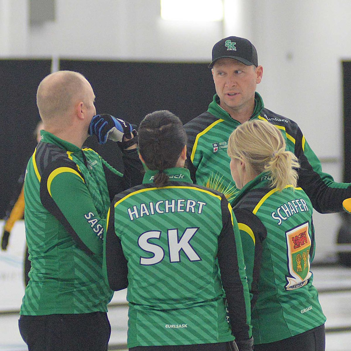 swbooster's tweet image. Saskatchewan will play for gold on home ice at Mixed Nationals at 2:30 p.m. The Meachem rink defeated Nova Scotia 9-4 in the semi-final for a 10th straight win today. @sc_curlingclub @CurlingCanada @CURLSASK @SwiftCurrentSK 
📷: STEVEN MAH