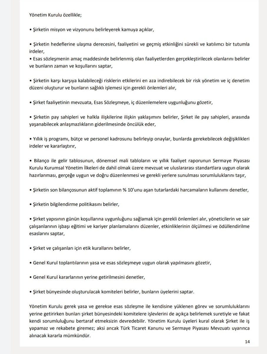 @ismailari_ @resulkurt34 Sn @resulkurt34  kimse imza yetkiniz var demedi
Yönetim kurulu üyesi olduğunuz #Yesilgyo nun kap raporlarında yazıyor
yalan bilgi yada nüfus ticareti varsa yönetim kurulunda olduğunuzu kabul ettiğiniz şirkete açın
Tazminat davası ile milletin hakkını arayanları tehdit etmeyin