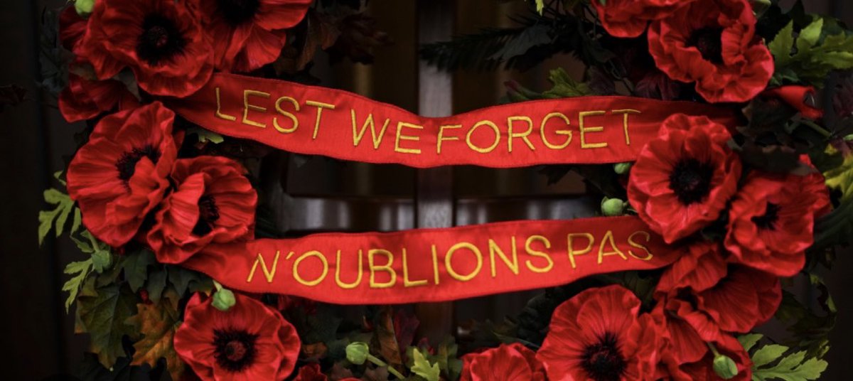 SmittyReagan's tweet image. Lest We Forget. 

Proud to represent my dad at the Trenton Cenotaph for the Remembrance Day ceremony. Being able to give thanks and remember those who fought and continue to fight is an honour and a privilege.