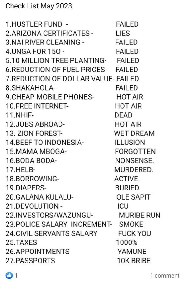 Kenya Power - Blackout