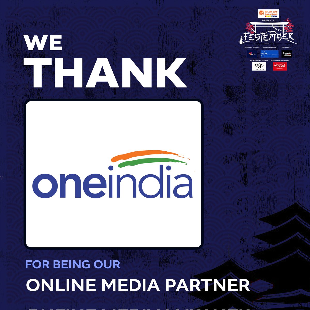 Festember, NIT Trichy tweet media