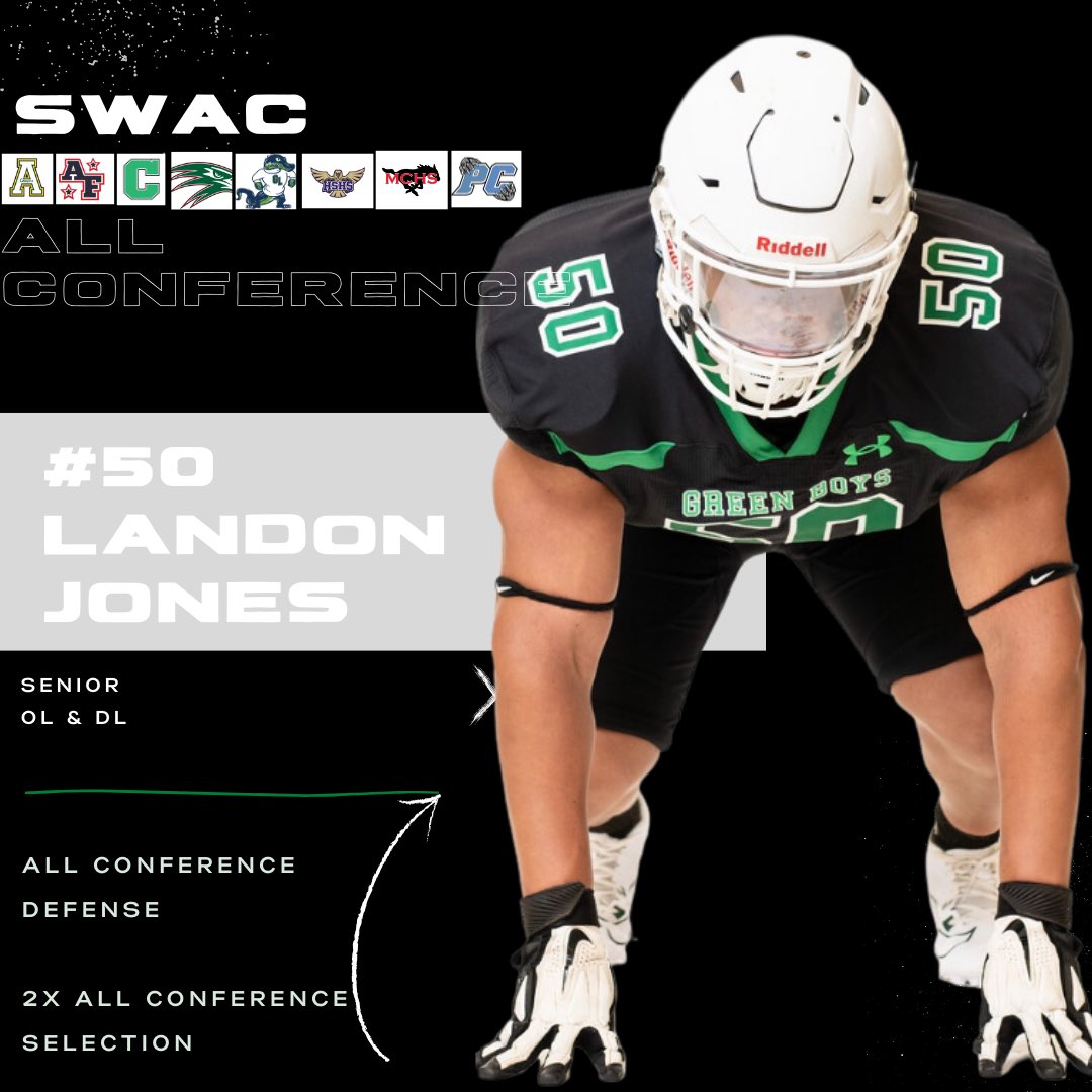 Blessed to be all conference ! <a href="/CaryImpFootball/">Cary Football</a>