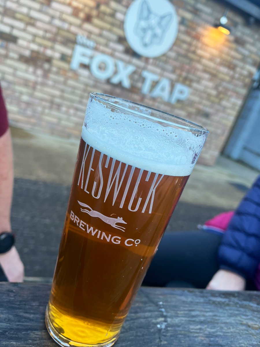 Cracking day in #Keswick finished with a few pints in <a href="/KeswickBrewery/">Keswick Brewing Co</a>