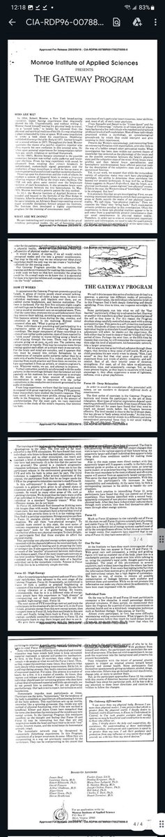 gmjcrypto's tweet image. #GatewayProcess.  From the CIAs own archive.