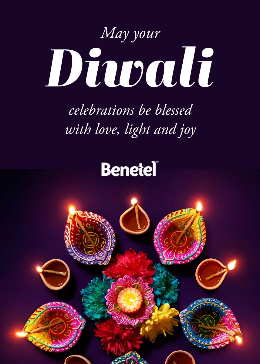 Diwali greetings from #teamBenetel