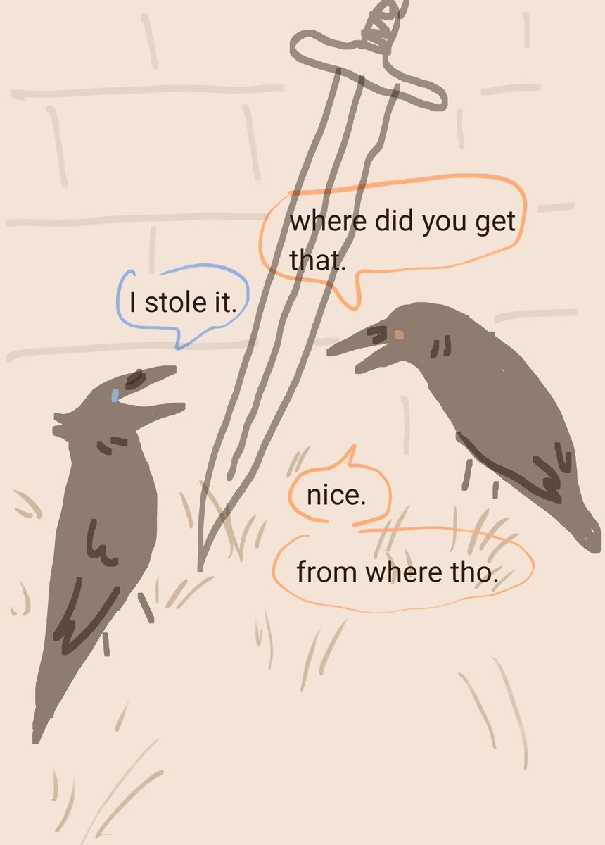 pothosrays's tweet image. crow 888