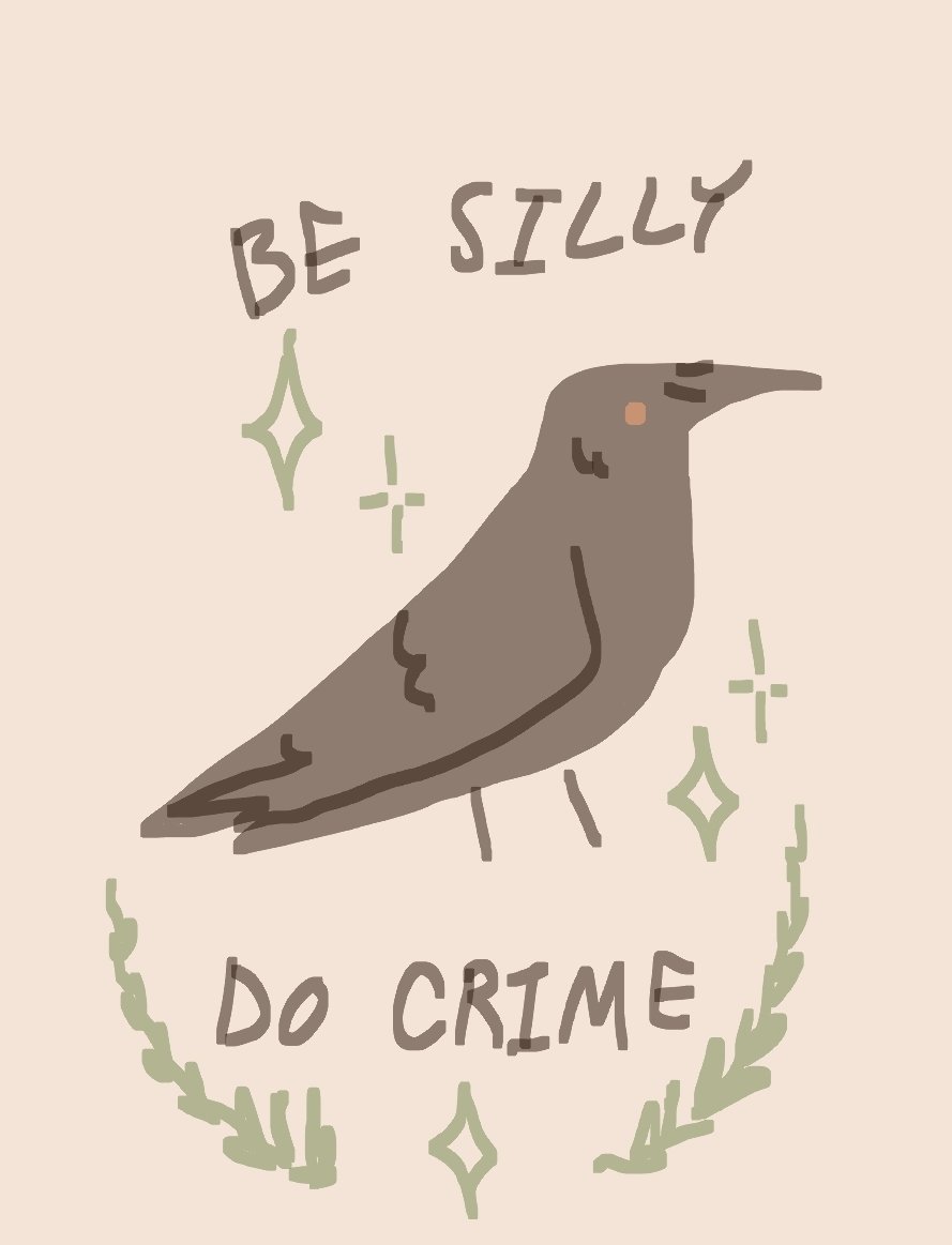 pothosrays's tweet image. crow 888