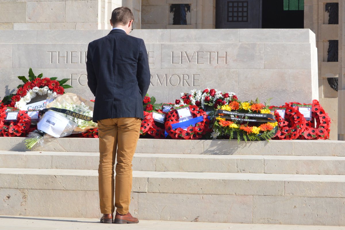 Rob Thompson (@robthompson1906) on Twitter photo 5 years ago I was in Jerusalem for a <a href="/yadvashemschool/">Yad Vashem School</a> seminar and on the 100th anniversary of the Armistice I laid a wreath at the <a href="/CWGC/">Commonwealth War Graves</a> cemetery. It feels like an even more poignant memory this year, and my thoughts continue to be with all my friends at Yad Vashem. 5 years ago I was in Jerusalem for a <a href="/yadvashemschool/">Yad Vashem School</a> seminar and on the 100th anniversary of the Armistice I laid a wreath at the <a href="/CWGC/">Commonwealth War Graves</a> cemetery. It feels like an even more poignant memory this year, and my thoughts continue to be with all my friends at Yad Vashem.