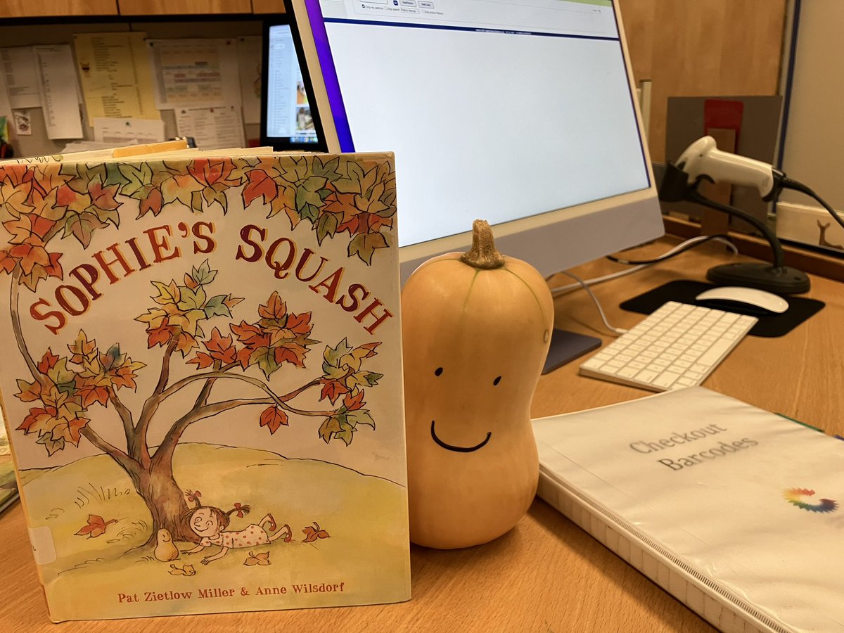 Bernice greets students at the checkout desk…<a href="/PatZMiller/">Pat Zietlow Miller</a>