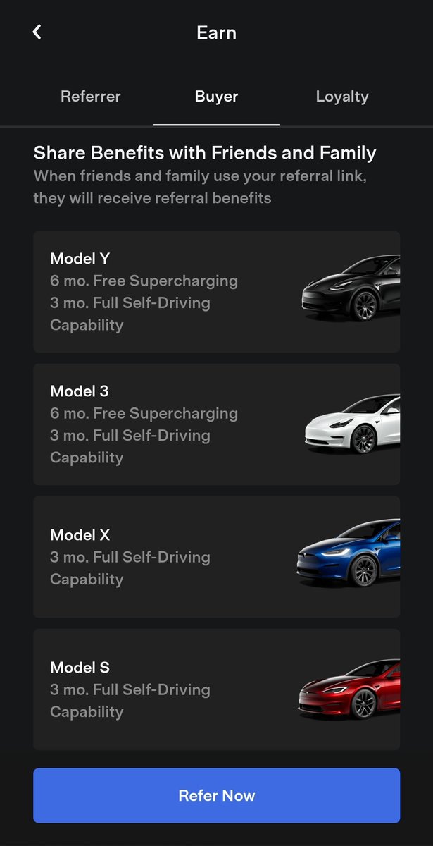 teslamxesp's tweet photo. Se acabaron los descuentos por referencia. Solamente dan 6 meses de supercargador para model 3/Y https://t.co/dgeW76wVj2