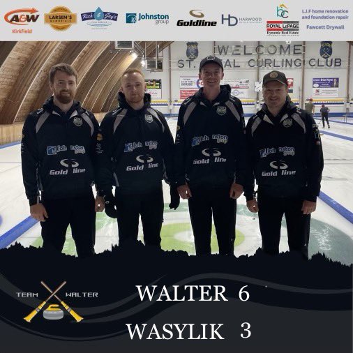 After dropping our opening game yesterday we bounced back with a win last night against Team Wasylik putting our record to 1-1. 

We are back on the ice today at 7pm vs <a href="/CalvertTeam/">Team Calvert</a> and 10pm vs Team Sigurdson.