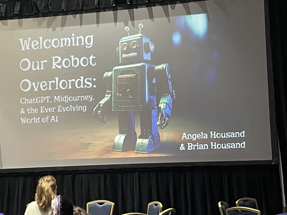 No surprises that we have a packed house to hear ⁦<a href="/brianhousand/">Brian Housand</a>⁩ and ⁦⁦<a href="/HousandA/">Angela Housand, PhD</a>⁩! 👏 #NAGC23