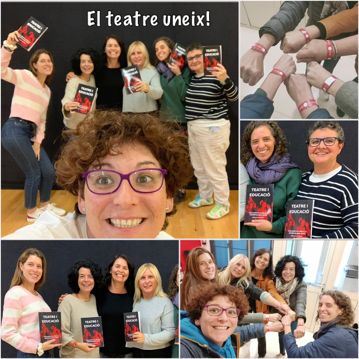 Quina sort tenir persones vitamina, que sempre trobes en les formacions de teatre! Avui el meu llibre ha marxat a moltes llars teatrals! Gràcies

TEATRE I EDUCACIÓ: GUIA PRÀCTICA PER A LA DOCÈNCIA AMB JOVES amazon.es/dp/B0C91HCGK8?…

En Castellà: amazon.es/dp/B0CD13DH4N?…