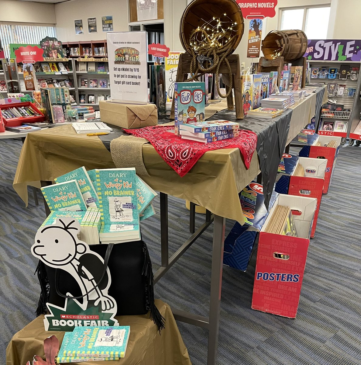 ArthursMedia's tweet photo. Saddled up and ready to go… don’t miss the AMS Book &amp; Maker Fair this week!
WANTED: readers 🤠 🤠 🤠 https://t.co/iH8ErFp7fJ