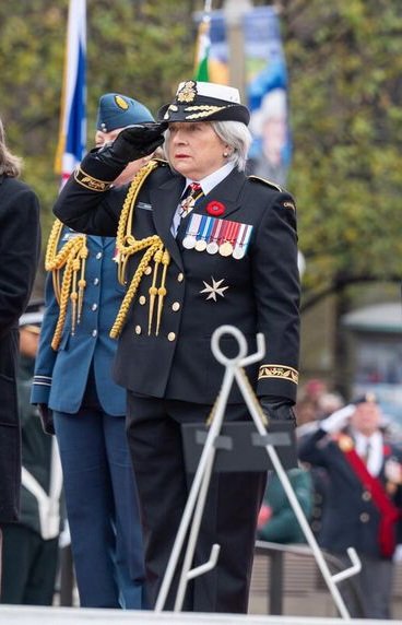 Apparently if you are the GG appointed by Trudeau you can just wear medals you never earned...