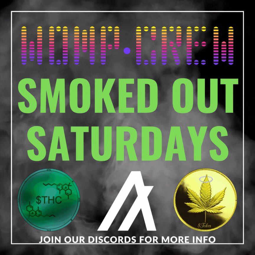 #Algofam let’s light up with 
<a href="/AlgoNFTBuddies/">$THC $NUG Buddies 💨</a> &amp; <a href="/acidlit3/">Its420somewhere.algo</a> 💨

#Algorand $THC $TOKES
#420friendly #WompCrew