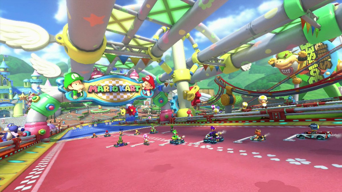 Sean.Dee.W on X: "The Only mk8d track I really don't like & it's mostly items everywhere just not that fun and just more annoying imo. I honestly take annnny of the 95