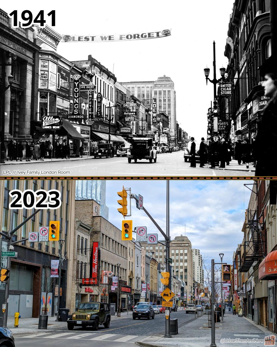 Urban Then and Now 🍁 tweet media