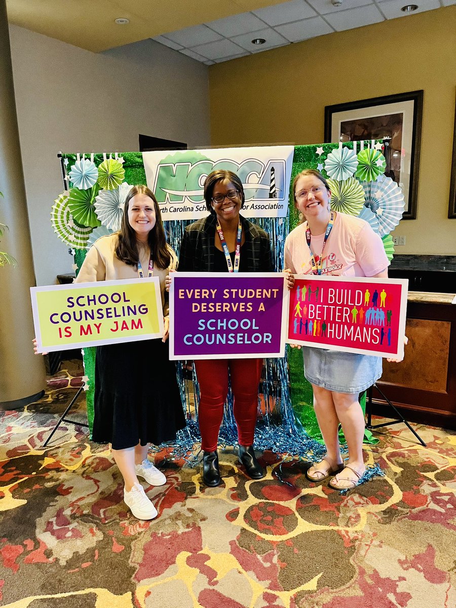 Great times at the @NCSCA Conference! I loved being able to present on topics that I hope will strengthen the profession and the important work school counselors do! 
#NCSCA23 #ReImagine #SchoolCounselors