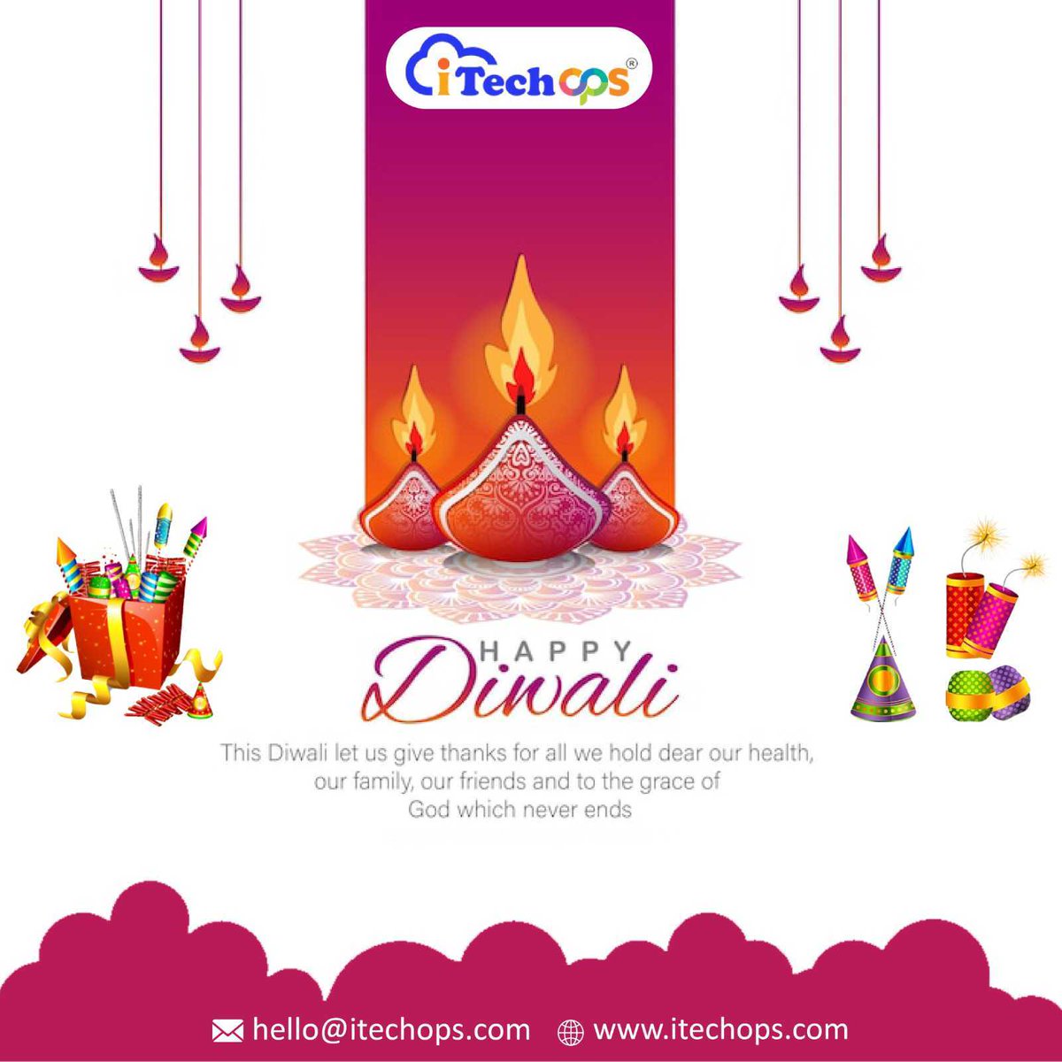 InfoTechOps's tweet photo. Let the light of Diwali kindle your spirit, instilling hope, confidence, and courage for a successful journey ahead. May you find success in all aspects of your life sooner than expected.
#DevOps #devsecops #dockers #awscloud #itechops #customsoftware #itcompany #ahmedabad https://t.co/0uYsPK7nhy