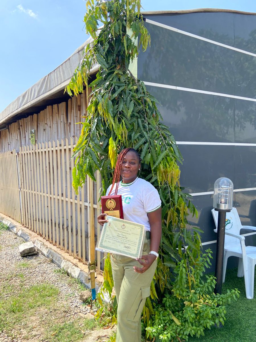 With a heart brimming with thanks, I lift my voice in praise for guiding me through this transformative journey. I acknowledge that this accomplishment is not solely mine, it is a testament to your mercy and providence. Thank you Jesus!💃🥳🥂❤️

#NYSC22C2  #AbujaCommunity 
#NYSC