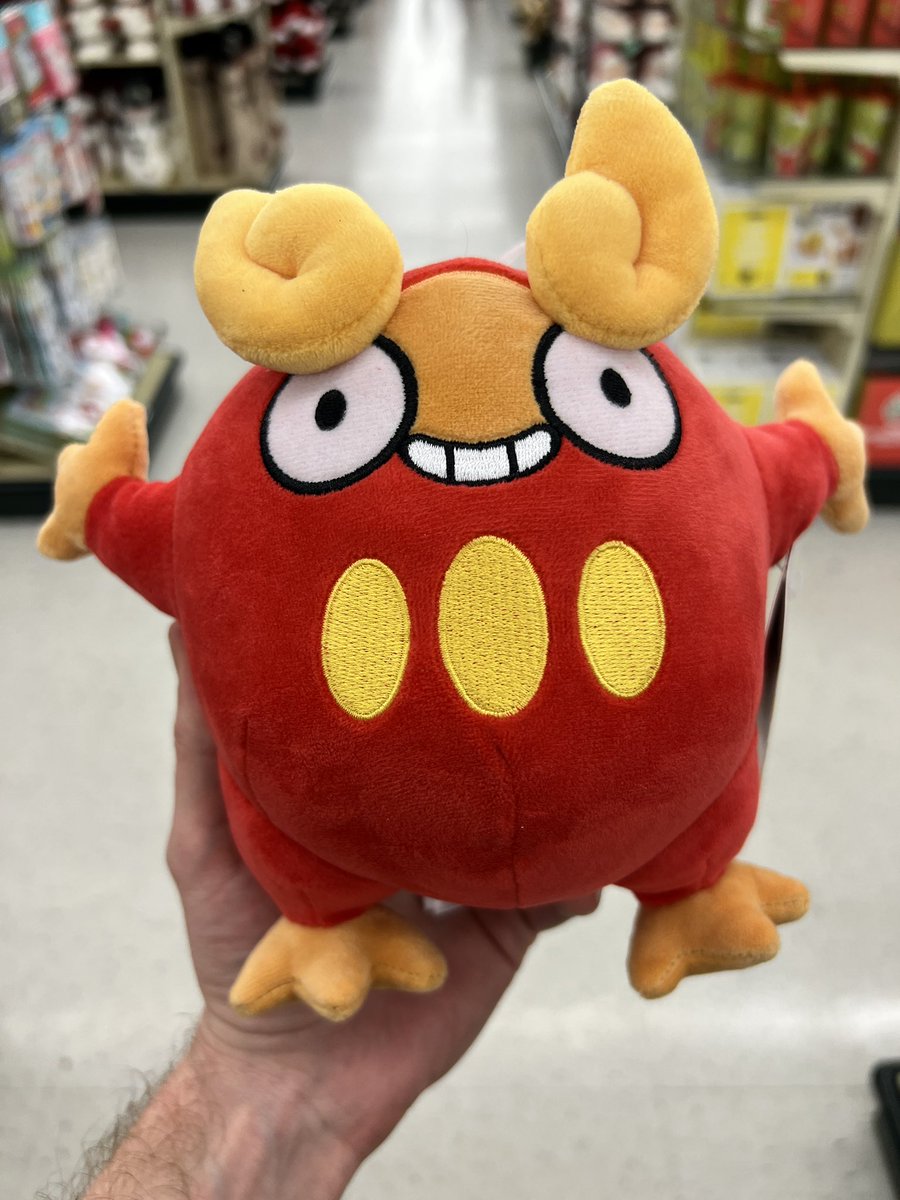 Darmanitan Finally Getting Some Respect!

Found the new Jazwares Pokémon plush in the wild