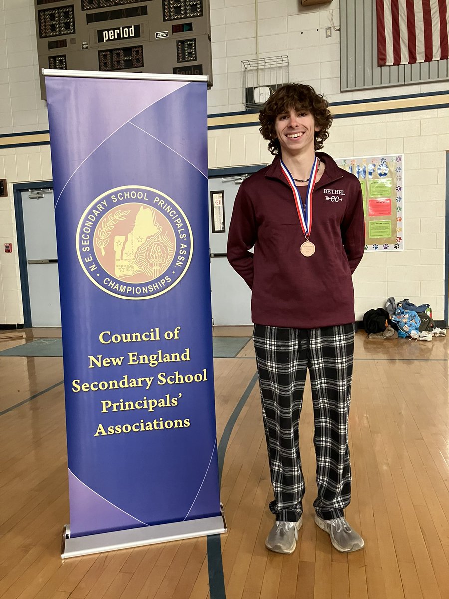 Congratulations to Evan Bureau for finishing 
14th at today’s NE XC race.  Evan broke 16 minutes in 3. 1 mile race earning him 
All New England!!