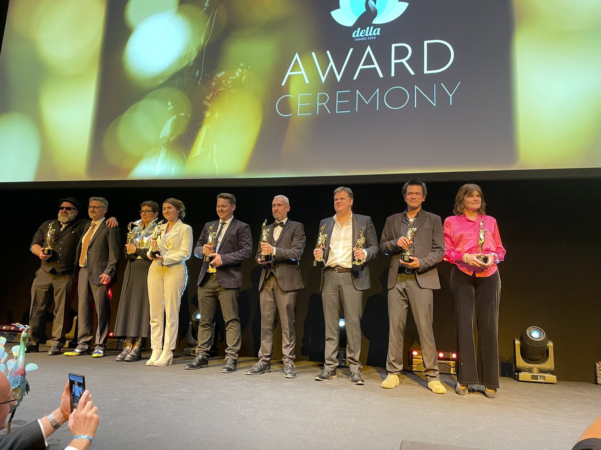 Della Awards in Potsdam verliehen. Das erste internationale Filmfestival tauber Filmschaffender mit beeindruckenden PreisträgerInnen.