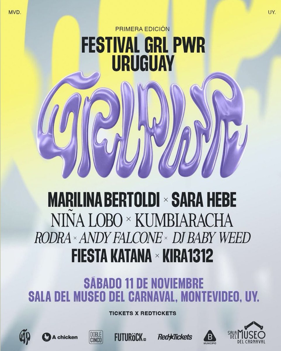 meriugenia's tweet photo. vendo entrada para el @FestivalGRLPWR hoy 11/11, si saben de alguien que quiera entrada más barata de lo que están ahora me avisan desde ya muchas gracias https://t.co/oa08y1Wnyl