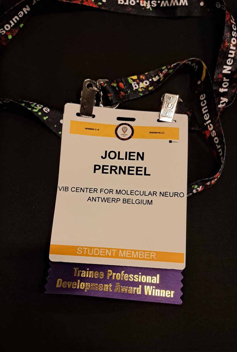 Very excited for my first time at #SfN23! 🧠

Find me at my poster tonight at the TPDA poster session (KK9) - or come check out my talk (NANO53.02) on Tuesday morning. 

Special thanks to SfN-Gatsby Charitable Foundation for the support!