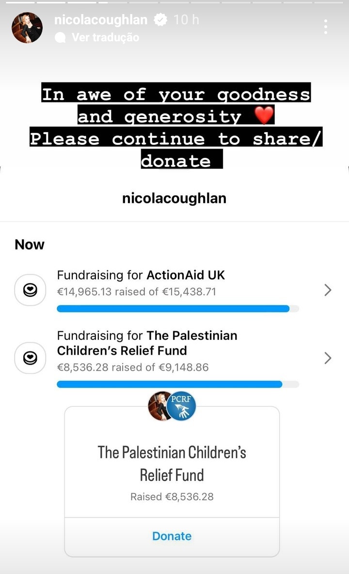 Nicola Coughlan Brasil on X: Admirada com sua bondade e generosidade ❤️  Por favor continuem compartilhando/doando Nicola Coughlan