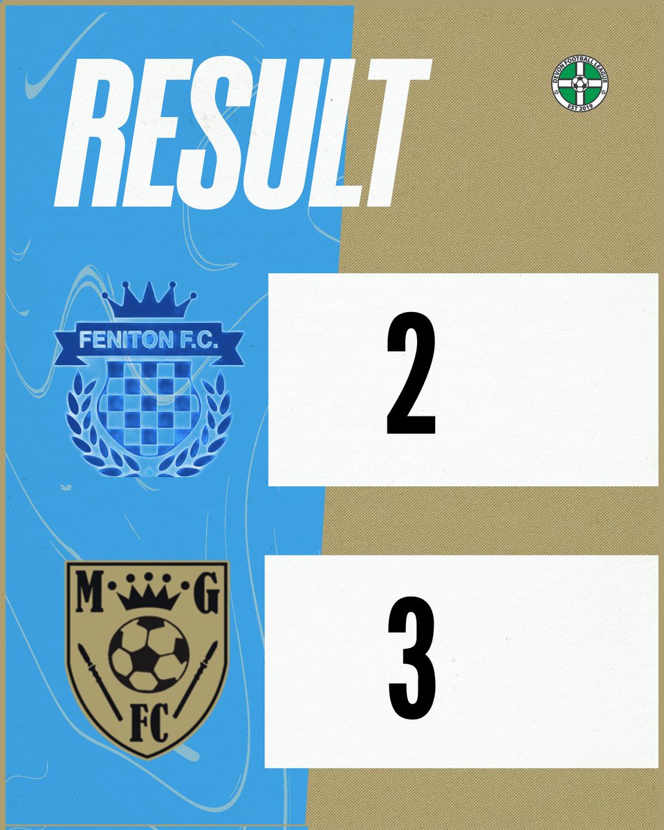 Very hostile intense game, but leave as 3-2 winners.
Unfortunately weren’t near our best but still came away with the 3pts!

Goal scorers for us:

Bentley Alcantara x2 
J-Jay Honeywill 

Man of the Match: Louis Godwin

#MGFC #MGFamily
@devondfl @PLsportsnews #plymouthfootball