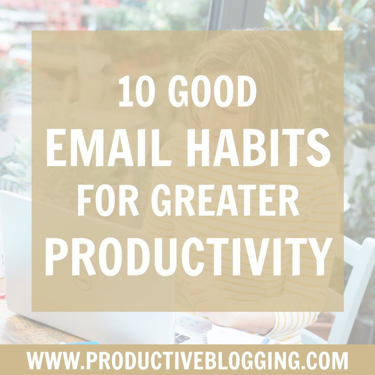 One thing that can totally sabotage productivity (and often eat up whole days!) is the dreaded email inbox. Here are 10 good email habits for greater productivity >>> bit.ly/2HxcZGn #emailhabits #productivitytips #productivityhabits