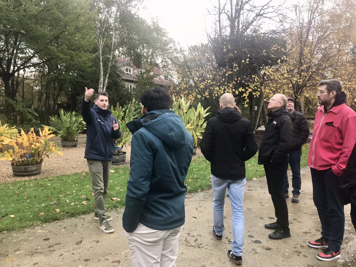 Our yearly group day hosted by <a href="/tudelft/">TU Delft</a> Hortus Botanicus: a day of science, plants, and lots of rain 🌧.