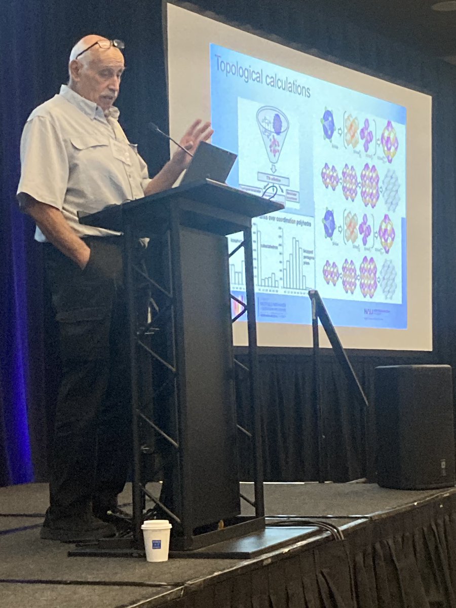 Listening to Miguel Jose Yakaman at #IFoRE <a href="/SigmaXiSociety/">SigmaXi</a> discussing five fold symmetry in crystals