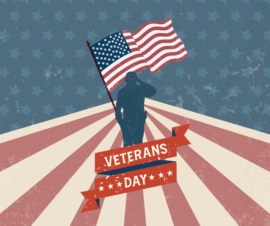 BridgevilleBPL's tweet photo. On this Veterans Day, we thank all who have bravely served and sacrificed so much for this country. https://t.co/9G7hFmjqU5