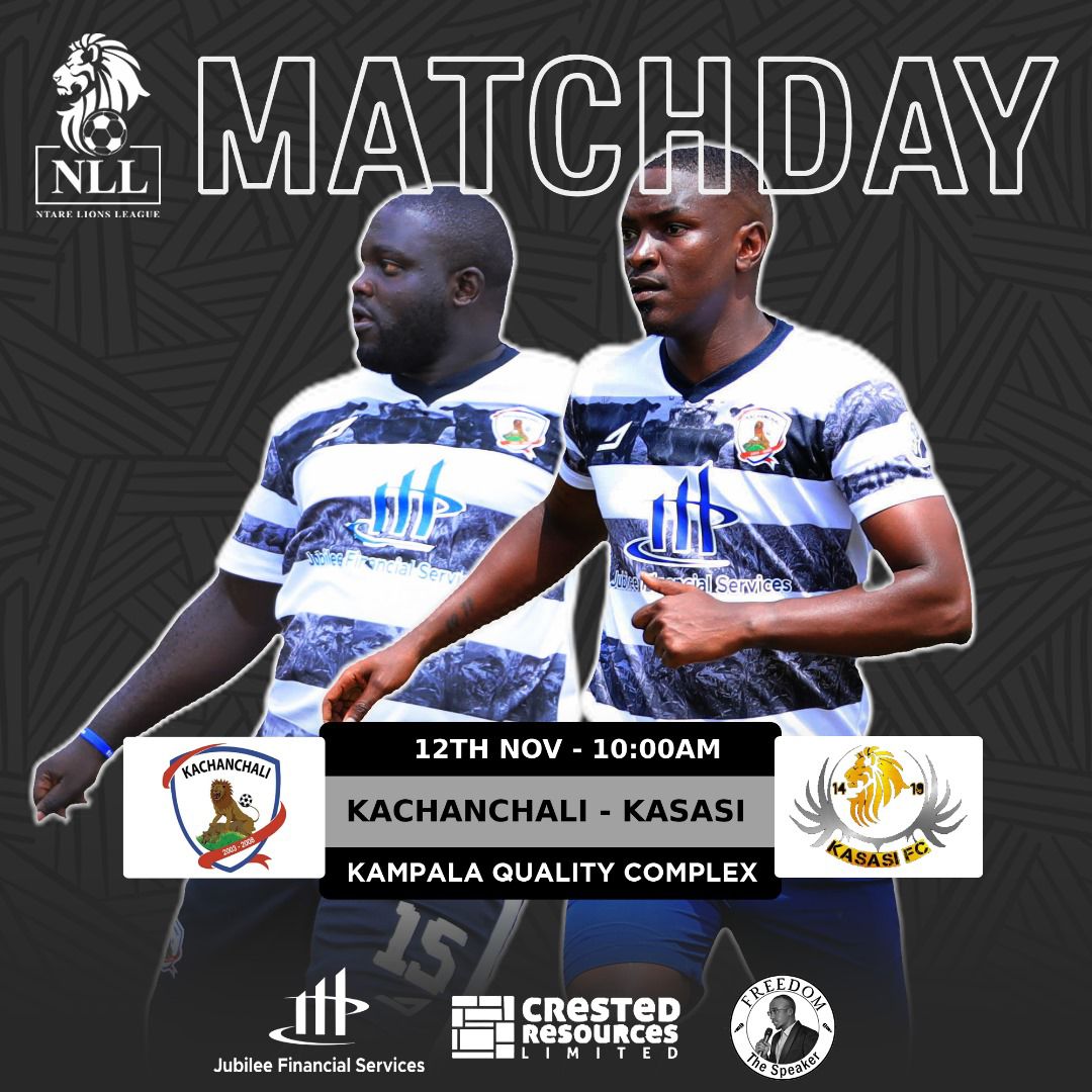 Kachanchali FC (@kachanchali) on Twitter photo Time to destroy the Sasi.
<a href="/kasasi_fc/">Kasasi FC</a> <a href="/ntare_league/">Ntare Lions League</a> <a href="/CrestedResource/">Crested Resources Ltd</a> <a href="/Jubileemoney/">Jubilee Financial Services</a> <a href="/duke/">Roma</a> Time to destroy the Sasi.
<a href="/kasasi_fc/">Kasasi FC</a> <a href="/ntare_league/">Ntare Lions League</a> <a href="/CrestedResource/">Crested Resources Ltd</a> <a href="/Jubileemoney/">Jubilee Financial Services</a> <a href="/duke/">Roma</a>