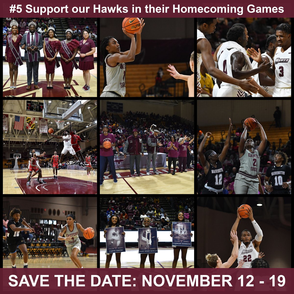 Watch our Hawks dominate in their Homecoming Game Match-Up! 🏀 wwwcp.umes.edu/homecoming 🦅 #UMESHC2023
