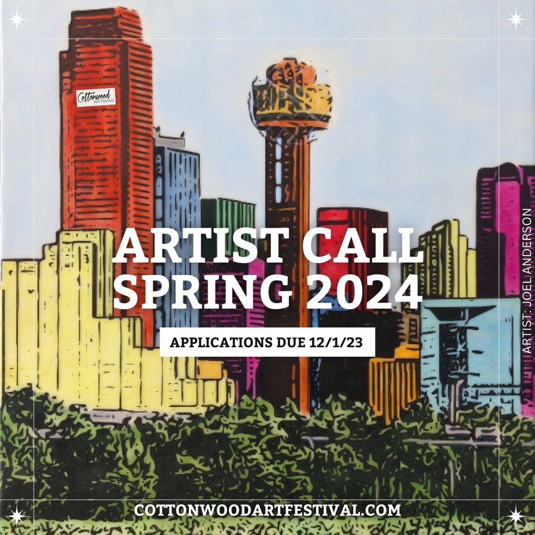 NOW accepting artist applications for these media categories: Ceramics Digital Art Drawing/Pastels Fiber Glass Jewelry Metal Mixed Media Painting - Oil/Acrylic Painting - Watercolor Photography Printmaking/Graphics Sculpture Wood APPLY: zapplication.org/event-info.php…