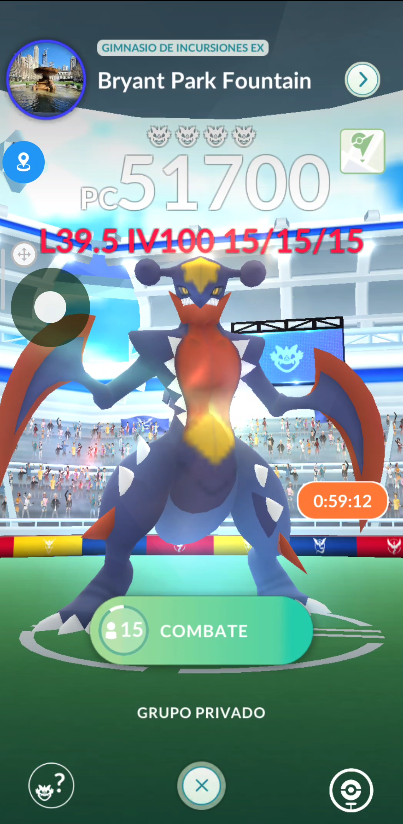 engel_go's tweet photo. 📌✨ Boosted Mega Garchomp Raids Day started in New York 🇺🇸 (3 hours left)
40.755200,-73.983000
#PokemonGO #MegaGarchomp #RaidDay #DiaDeIncursiones #ShinyMegaGarchomp https://t.co/DAxiwrBko0
