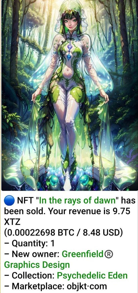 WOW❤️ happy news🎉🎉 sold❤️‍🔥❤️‍🔥❤️‍🔥 
dear <a href="/JG65317134/">GREENFIELD GFX®  - 📵 DM Closed.</a>, thank you for such great support of our community!  we really appreciate it😍😍🥰🥰 
congratulations to you and our gang member <a href="/ANetkacheva/">Anna Netkacheva 🍀</a> 🦊