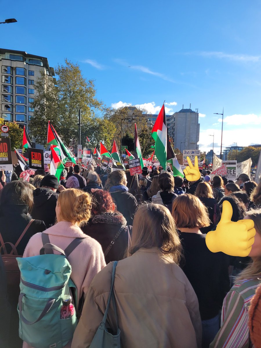 incredible protest today. Solidarity forever babe