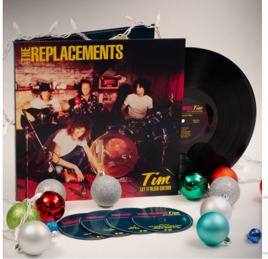 BobMehr's tweet photo. A holiday/xmas warning (with peace &amp; luv): if you're planning on gifting The Replacements' Tim: Let It Bleed Edition, I'd urge you to buy ASAP. Whether from Rhino direct (which comes w/a bonus 7"), online or at brick &amp; mortar, I'd purchase soon, as the box is on track to sell out https://t.co/CINnx9idL1