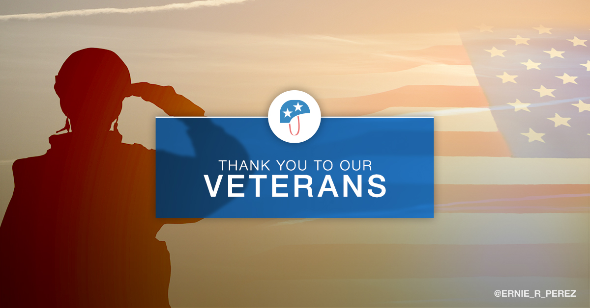 Honoring all the veterans who served our country with unwavering bravery. We thank you for your commitment, selflessness, and sacrifice today and every day.