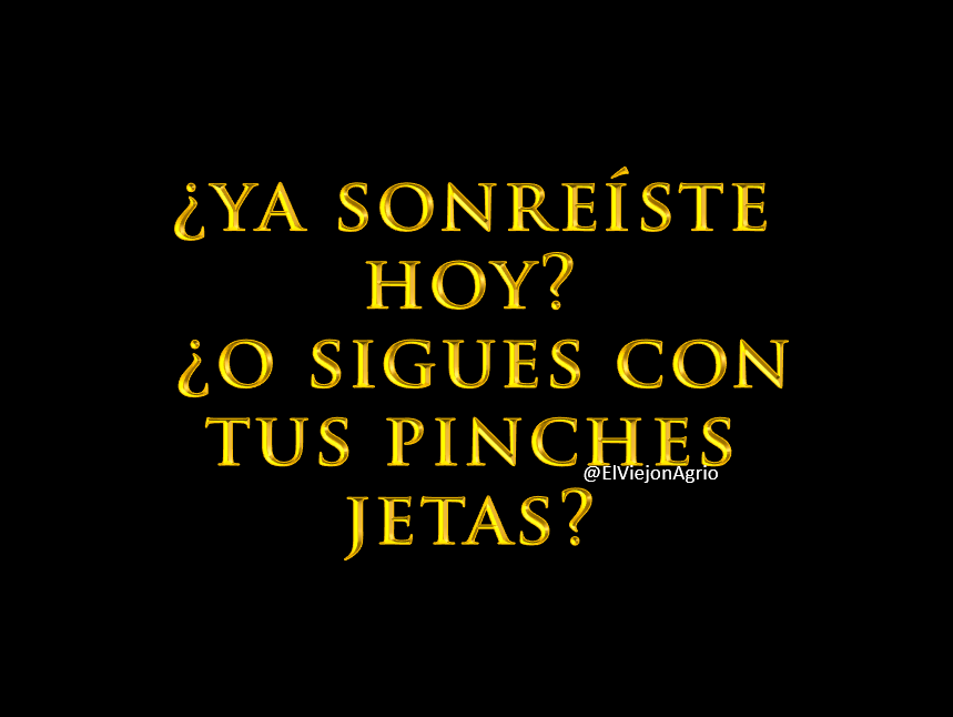 Oigame usted...