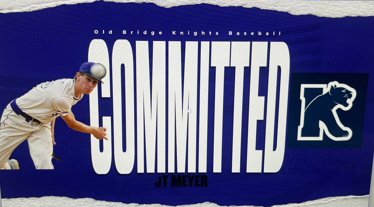 Congratulations JT Meyer to his commitment to <a href="/KeanBaseball/">Kean Baseball</a>   Big year ahead for you!