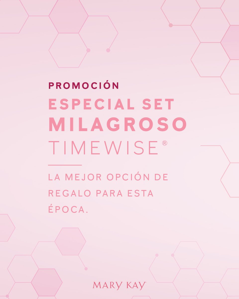 MaryKayElSalv's tweet photo. En esta época tan especial ¡Regala un Milagro! 🎀

Transforma la rutina de cuidado de la piel de ese ser querido y brindale la oportunidad de Hacer de cada Edad su edad Favorita ✨ 🎁

Consulta ya a tu consultora de Belleza independiente o escribenos ➡️ https://t.co/Uek0rjHlX8 https://t.co/wKspHHNwn7