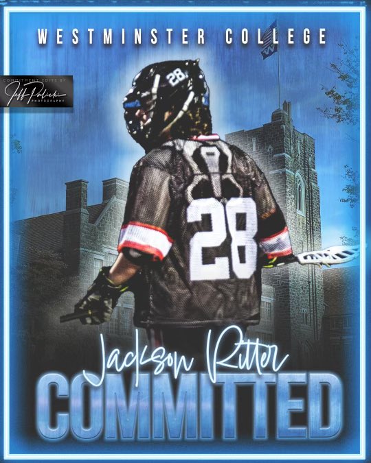 JacksonRitter51's tweet photo. I am happy to announce that I have decided to commit to play lacrosse at Westminster College. Thank you to my family and coaches who have helped me along the way @WestminsterLax @alaccardi https://t.co/Kei6uYSvK0
